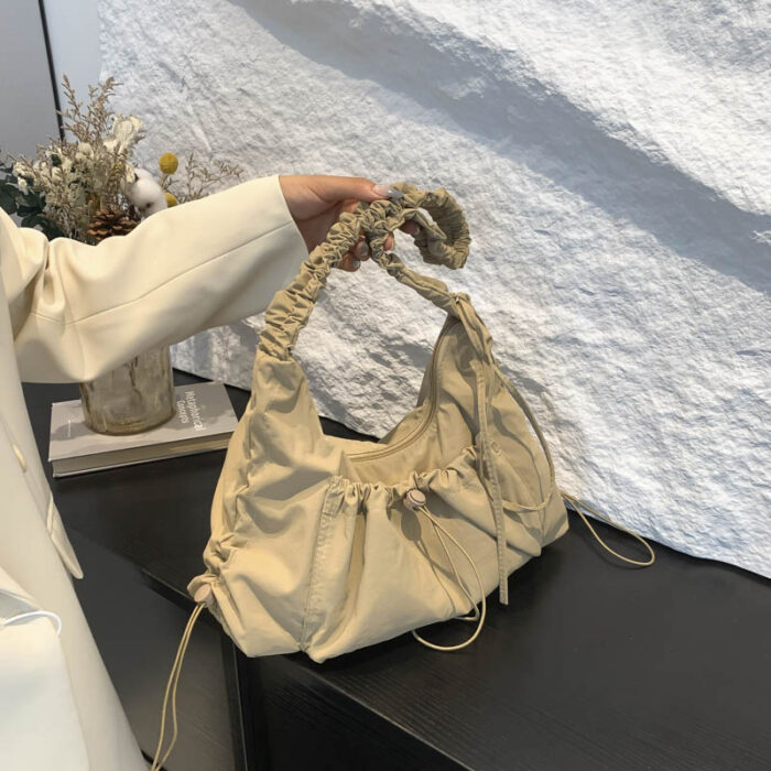 Japanese Canvas Tote Bag Large Capacity Summer Crossbody