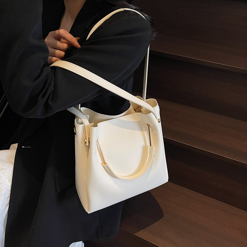 Bucket Bag Simple All-Match Portable Shoulder Crossbody Bags