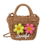 Summer Woven Bag Versatile Handheld Crossbody Hollow Beach Bag