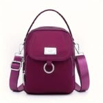 Waterproof Women Crossbody Bag Elegant Oxford Messenger Bags Simple For Work