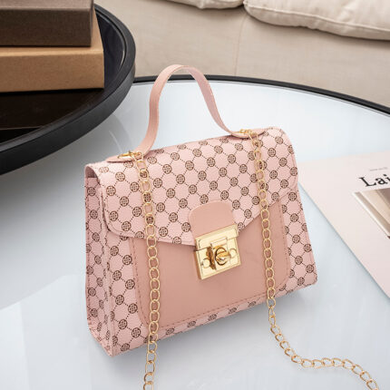 Stitching Women Summer Shoulder Crossbody Bag