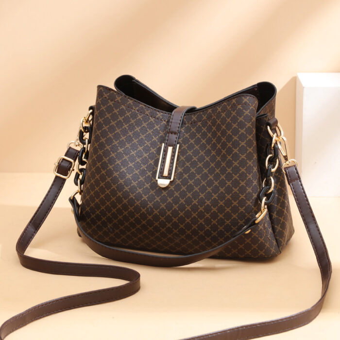 Fashion Printed Single Shoulder Crossbody Bag Simple