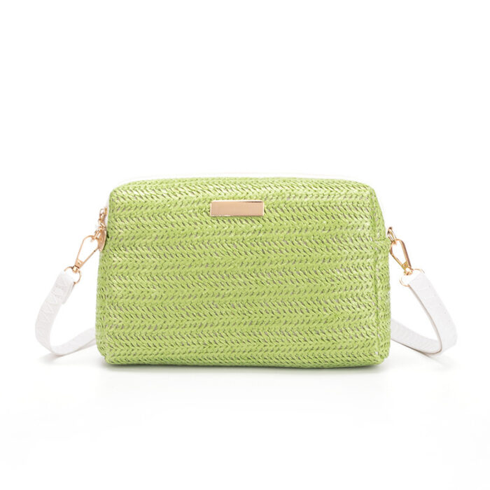 Braided Single Shoulder Cross-body Beach Bag