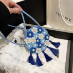 Braided Summer Cotton Hemp Crossbody Bag For Women