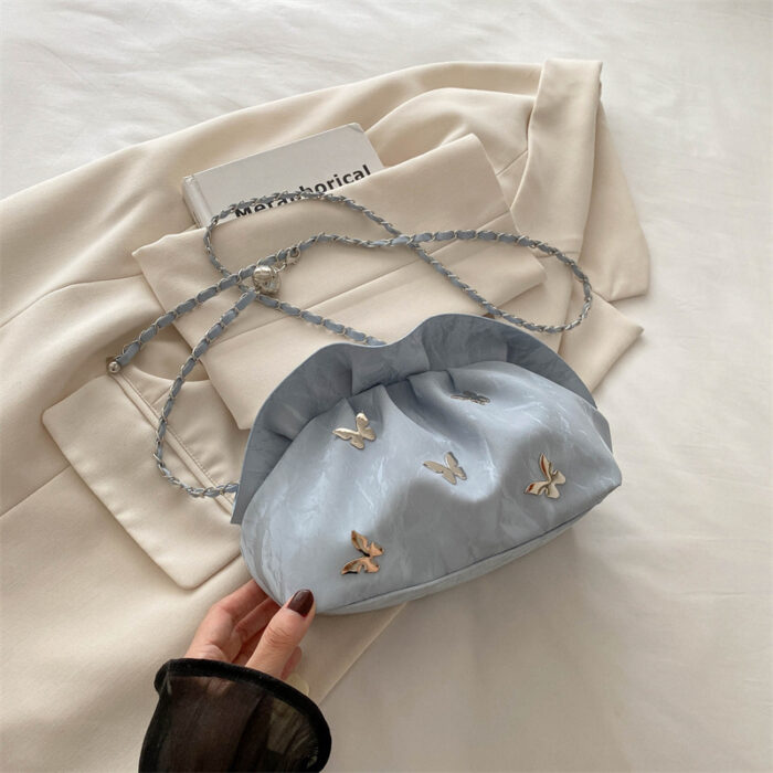 Summer Pure Color Trendy Sense Crossbody Bag