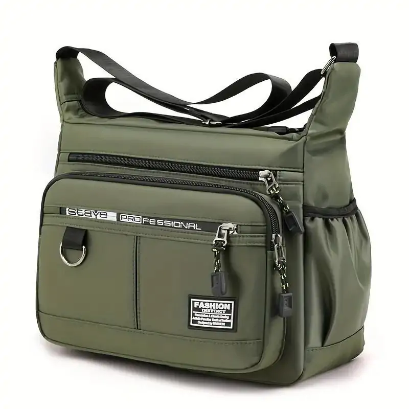 Large-capacity Multi-pocket Business Casual Men’s Messenger Bag