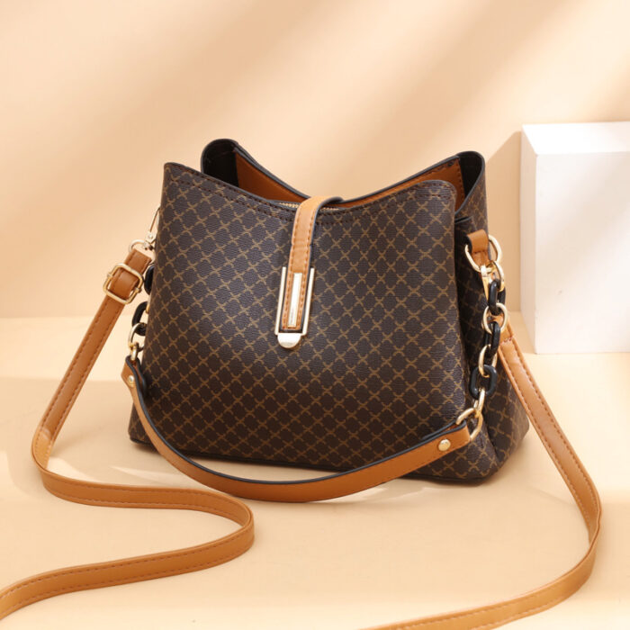 Fashion Printed Single Shoulder Crossbody Bag Simple