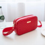 Women’s Fashion Casual Wave Pattern Shoulder Bag