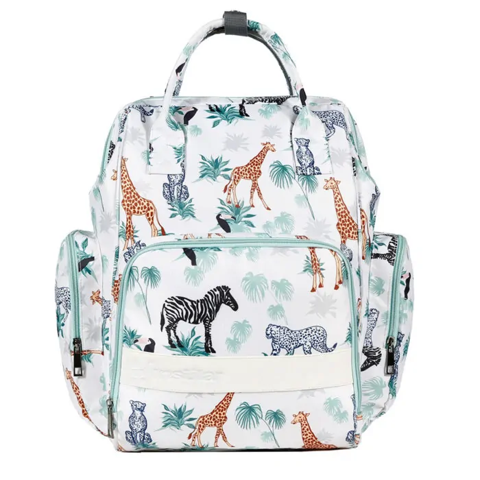 Fashion Waterproof Printed Nylon Multi-functional Large Capacity Backpack Portable Mummy Bag