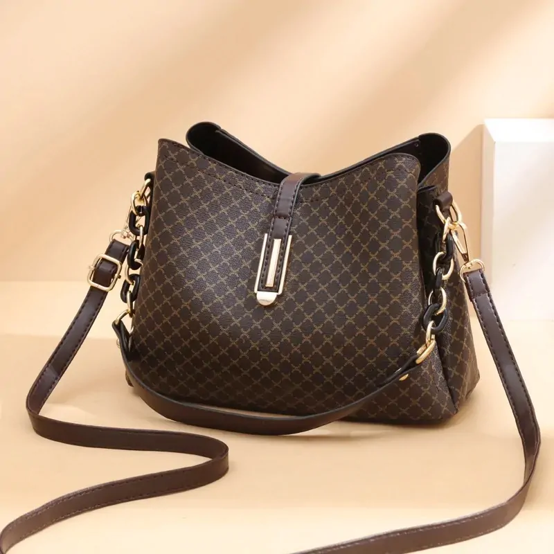 Fashion printed single shoulder crossbody bag