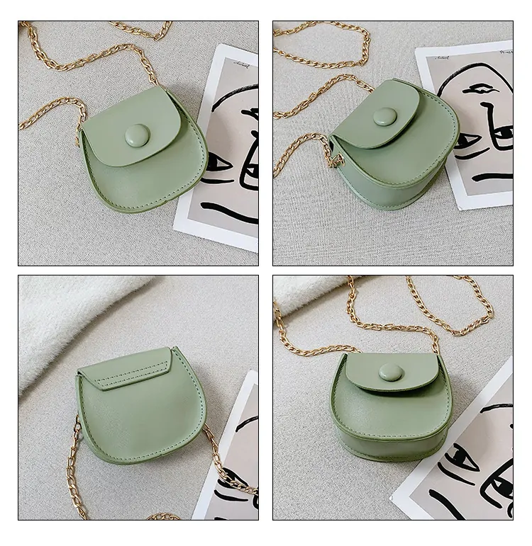 Summer Shoulder Bag Fashion Chain Crossbody Saddle